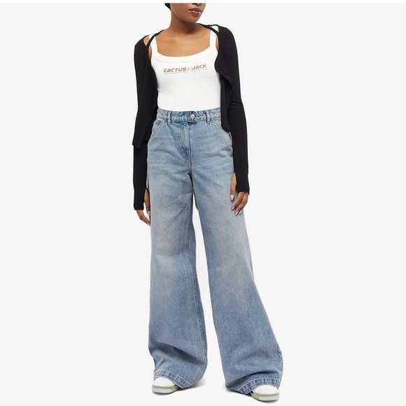 Jordan Tavis Scott Cactus Jack Tank Top Bodysuit Size XL - Picture 2 of 11